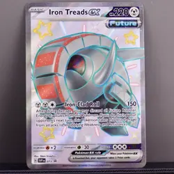 Pokemon Iron Treads ex SVP 073 Future Promo LP Full Art Pokemon Card - Image 1