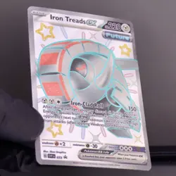 Pokemon Iron Treads ex SVP 073 Future Promo LP Full Art Pokemon Card - Image 3