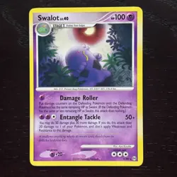 Swalot 9/99 Pokemon Arceus Platinum Regular Rare Card LP - Image 1