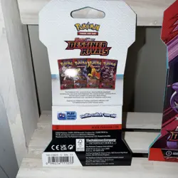 Pokemon New Destined Rivals Scarlet & Violet Sleeved 2 Booster Pack Ships Today - Image 4