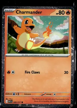 Charmander (Cosmos Holo) 020/217 Holo Miscellaneous Cards & Products Pokemon NM - Image 1