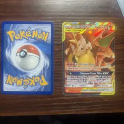 Two Near-Mint Pokemon TCG Charizard Braixen GX Card 22/236 Sm-Cosmic Eclipse - Image 3