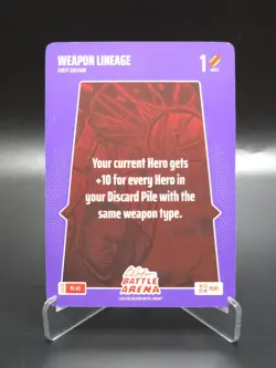Weapon Lineage 2026 Bo Jackson Battle Arena Griffey Play Card #PL-45 - Image 1