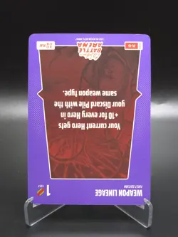 Weapon Lineage 2026 Bo Jackson Battle Arena Griffey Play Card #PL-45 - Image 3