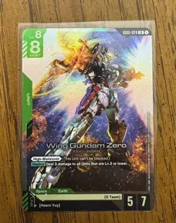 Wing Gundam Zero GD01-024 | LR | Near Mint | Gundam Card Game TCG - Image 1