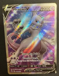 Mewtwo V SWSH229 SWSH: Sword & Shield Promo Cards Holo - Image 1