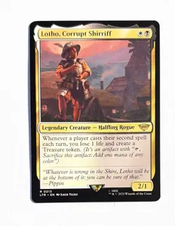 Lotho, Corrupt Shirriff ~ MTG Lord of the Rings ~ #0213 - Image 1