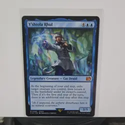 Y'shtola Rhul M0086 Blue Mythic Legendary Cat Druid 3/5 Regular English - Image 1