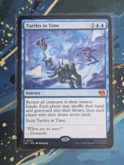 MTG Turtles in Time - NM - TMNT - Image 1