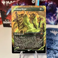 Birthing Ritual 0337 (Borderless) Mythic Rare NM - Modern Horizons 3 (MH3) - Image 1