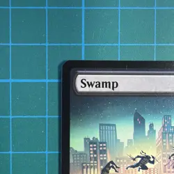 MTG | TMNT ROOFTOP FULL ART C Swamp #0193 | TEENAGE MUTANT NINJA TURTLES - Image 3
