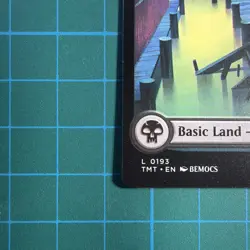 MTG | TMNT ROOFTOP FULL ART C Swamp #0193 | TEENAGE MUTANT NINJA TURTLES - Image 5