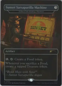 Foil Sunset Sarsaparilla Machine - Nuka-Cola Vending Machine R SLD 2462 NM - Image 1