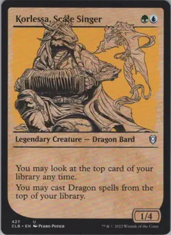 Korlessa, Scale Singer (Showcase) U Legends: Battle for Baldur's Gate 427 NM - Image 1