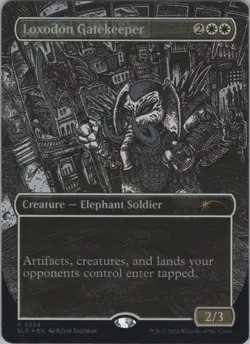 Foil Loxodon Gatekeeper () R Secret Lair Drop Series 2354 NM - Image 1
