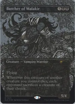Foil Butcher of Malakir () R Secret Lair Drop Series 7071 NM - Image 1