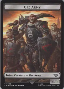 Orc Army Token (0006) T The Lord of the Rings: Tales of Middle-earth 6 NM - Image 1