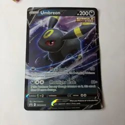 Pokemon TCG Umbreon V SWSH203 Sword & Shield Promo Ultra Rare Holo NM - Image 1