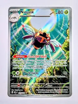 Ninjask 137/132 Illustration Rare Mega Evolution Pokemon TCG Near Mint - Image 1
