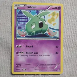 Pokemon Dragons Exalted 53/124 Trubbish - Common - Lightly Played - Image 1