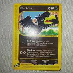 Pokemon Skyridge 79/144 Murkrow - Common - Heavily Played - Image 3