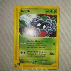 Pokemon Aquapolis 112/147 Tangela - Common - Moderately Played - Image 3