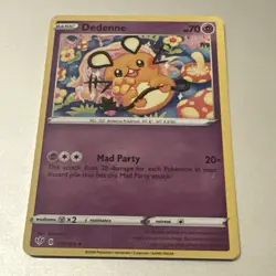 Dedenne 078/189 Reverse Holo Darkness Ablaze Pokemon Card - Buy 3 Get 2 Free - Image 1