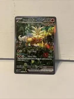 Pokemon Gouging Fire EX #204 Temporal Forces Special Illustration Rare M/NM - Image 3