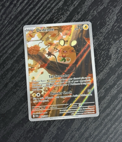 Dedenne Illustration Rare 093/088 Me03: Perfect Order Holo POKEMON NEAR MINT - Image 1