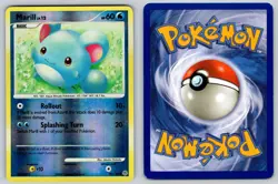Marill 88/130 Reverse Holo Common Diamond & Pearl Pokemon Lightly Played - Image 3