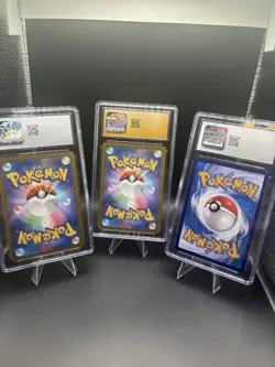 CGC Graded Japanese Holo Pokemon TCG Lot (3) Koraidon ex, Forretress ex - Image 5