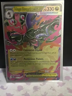 Mega Dragalge ex 065/086 Double Rare Pokemon Chaos Rising ME04 NM - Image 1