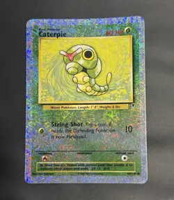 Pokemon TCG Caterpie 69/110 Legendary Collection Reverse Holo Common 40 HP - Image 1