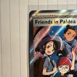Pokemon TCG Sv: Prismatic Evolutions FRIENDS IN PALDEA 137/131 FULL ART HOLO ENG - Image 2