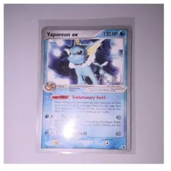 Pokemon TCG Vaporeon ex 120HP 110/113 World Championship Decks Rare ENG - Image 1