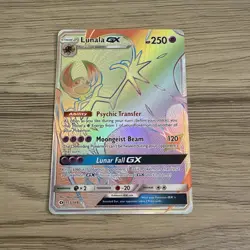Lunala GX (Secret) 153/149 SM Base Set Secret Rare Holo Near Mint - Image 1