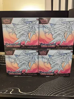 Chaos Rising Pokemon Center Elite Trainer Box ETB Sealed. Comes with protector - Image 2