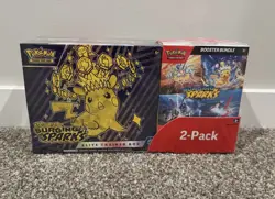 Pokemon Surging Sparks Elite Trainer Box + Booster Bundle Costco - Image 1