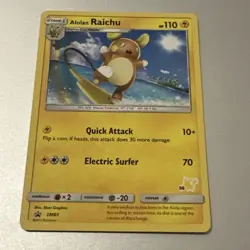 Pokemon - Alolan Raichu - #56 Pikachu Stamped - SM65 Promo - NM Buy 3 Get 2 Free - Image 1