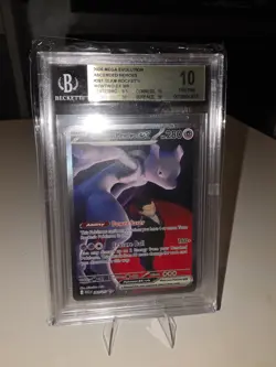 2026 Pokemon Team Rockets Mewtwo EX #281/217 SIR Ascended Heroes BGS 10 PRISTINE - Image 3