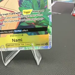 Nami OP08-106 Two Legends Super Rare Foil Holo One Piece CCG - Image 3