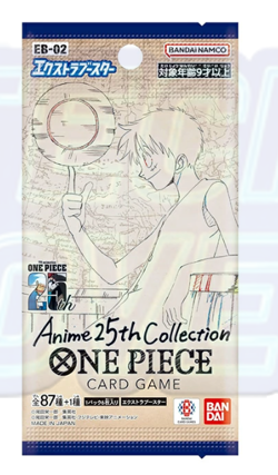 Bandai One Piece Anime 25th collection EB-02 Japanese Booster Box - Image 4