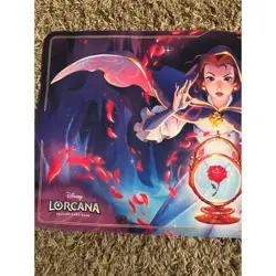 Disney Lorcana Belle Hidden Archer Playmat Beauty and the Beast TCG Accessory - Image 2