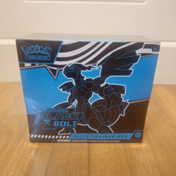 Scarlet & Violet: Black Bolt Pokemon TCG Elite Trainer Box English 65 Cards - Image 1