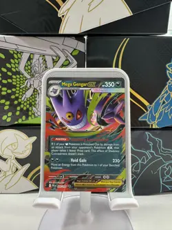 Mega Gengar ex 056/094 Holo Phantasmal Flames Pokemon Card - Image 1