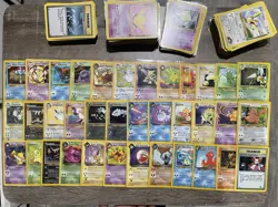 Huge Collection Bulk Lot of 300 Gym Challenge /Team Rocket/Pokemon Cards Vintage - Image 1