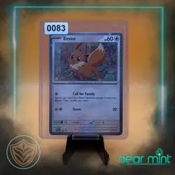 Pokemon TCG - Eevee SVP200 Scarlet & Violet Black Star Promo Card Holo - Image 3