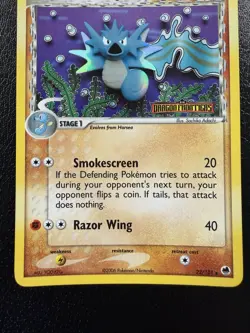 2006 Pokemon Seqdra Ex Dragon Frontiers Reverse Holo Rare Stamped Card 22/101 NM - Image 3