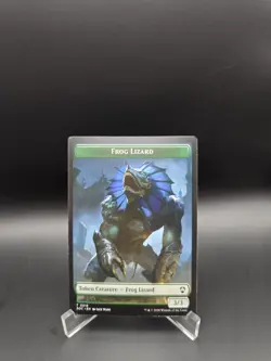 Frog Lizard | Food - Double Sided Token NONFOIL - Secrets of Strixhaven - MTG - Image 1