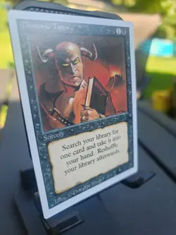 Demonic Tutor Mint condition Magic The Gathering 1994 Revised Edition - Image 3